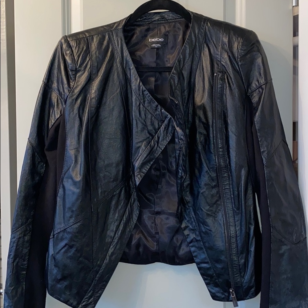 Bebe Leather Jacket - image 1